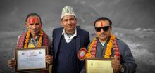 CAO with Gehendra Bam Sir and Krishna Prasad Devkota Sir